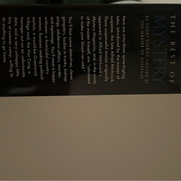 The best of mysteries 63 short stories by Alfred Hitchcock hardback edition - Picture 3 of 3